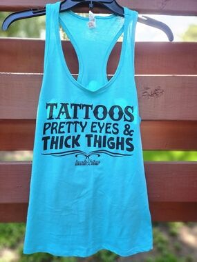 Turquoise Racerback Tank
